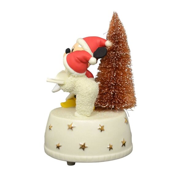 2008 Disney Snowbabies Mickey’s Christmas Carol Musical Figurine by Dept 56 - Picture 3 of 7